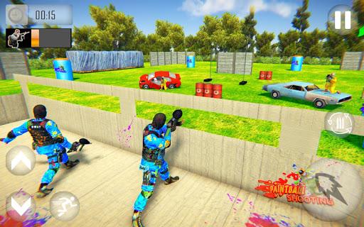 Paintball Battle Royale: Gun Shooting Battle Arena - Gameplay image of android game