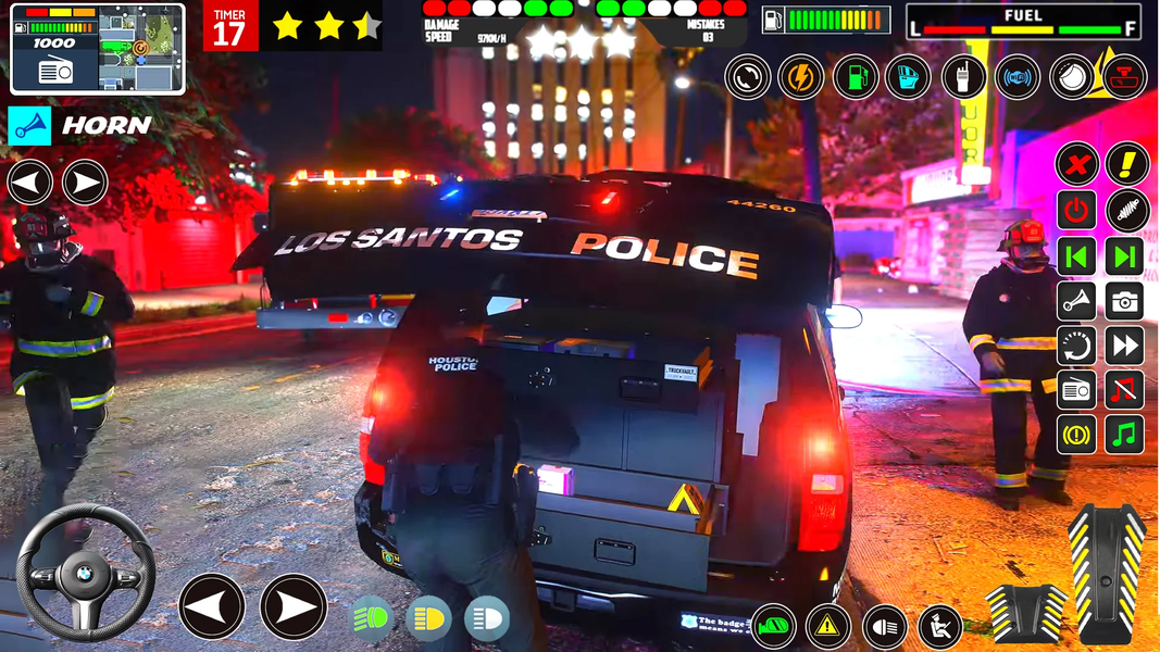Police Car Chase Game 3D - Gameplay image of android game