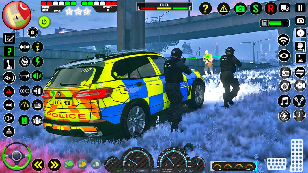 Police Car Chase Game 3D - Gameplay image of android game