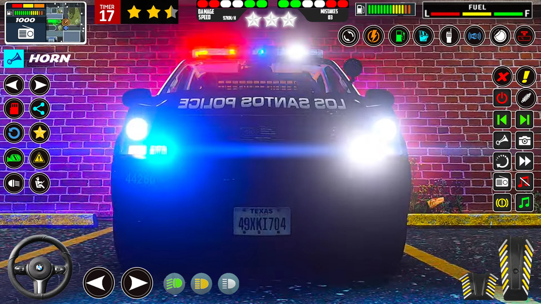 Police Car Chase Game 3D - Gameplay image of android game