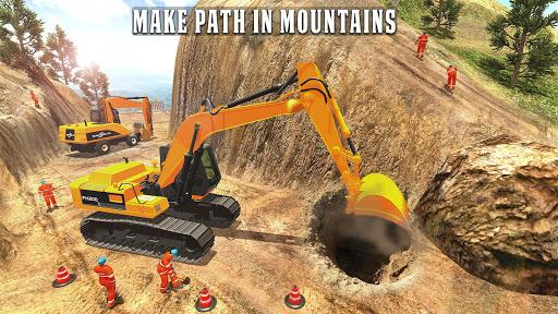 Road Builder Construction 2018 - Gameplay image of android game