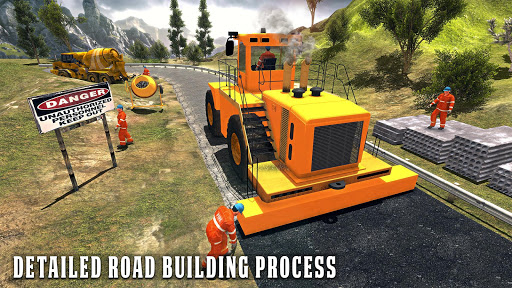 Road Builder Construction 2018 - Gameplay image of android game