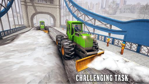 Snow Plow Heavy Excavator Sim - عکس بازی موبایلی اندروید