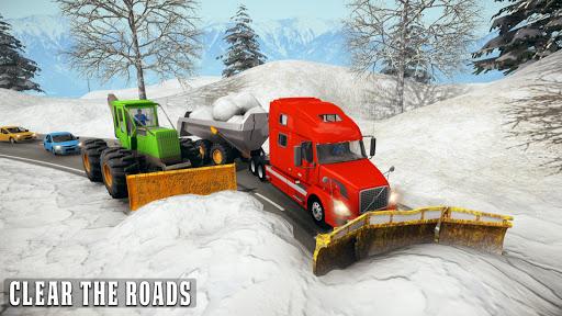 Snow Plow Heavy Excavator Sim - عکس بازی موبایلی اندروید