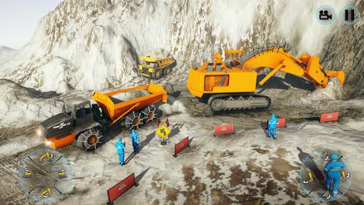 Snow Plow Heavy Excavator Sim - عکس بازی موبایلی اندروید