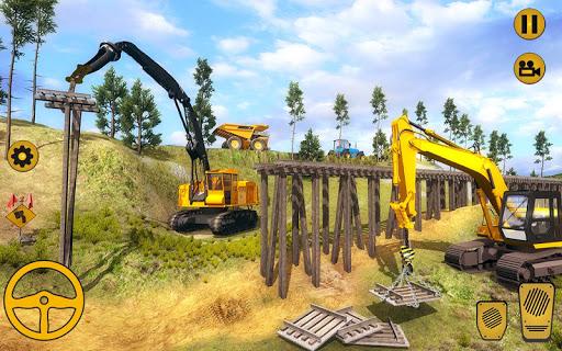 Train Track Construction Games - Gameplay image of android game
