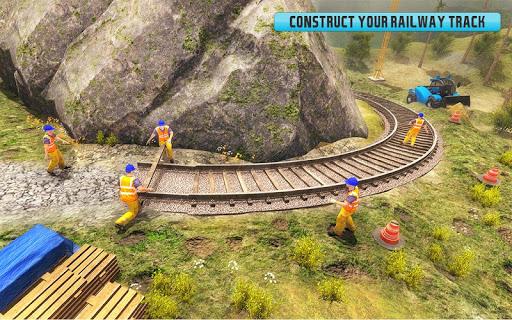 Train Track Construction Games - Gameplay image of android game