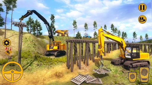Train Track Construction Sim: Railroad Builder - عکس بازی موبایلی اندروید