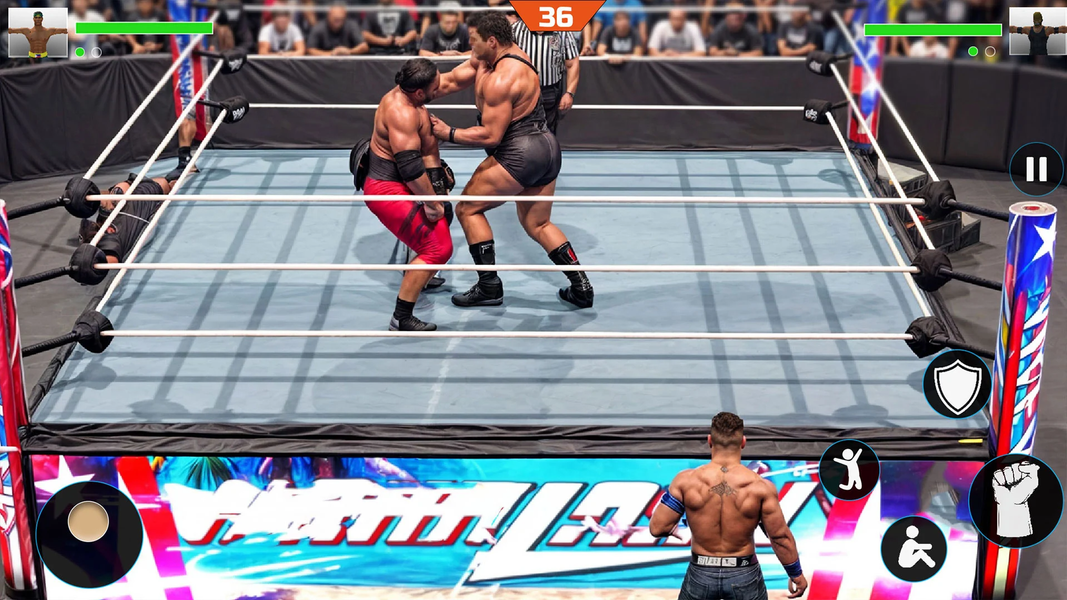 Wrestling Ring Revolution Game - عکس بازی موبایلی اندروید