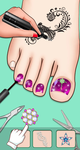 ASMR Salon Foot Care Makeover - عکس بازی موبایلی اندروید