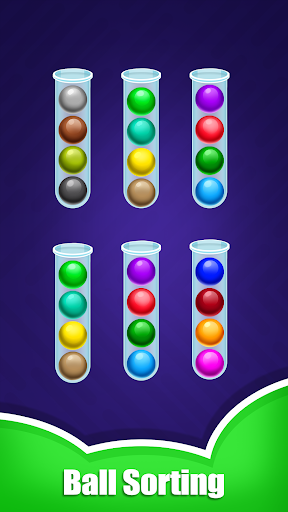 Ball Sort Puzzle Color Sort - عکس بازی موبایلی اندروید