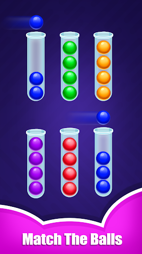 Ball Sort Puzzle Color Sort - Gameplay image of android game