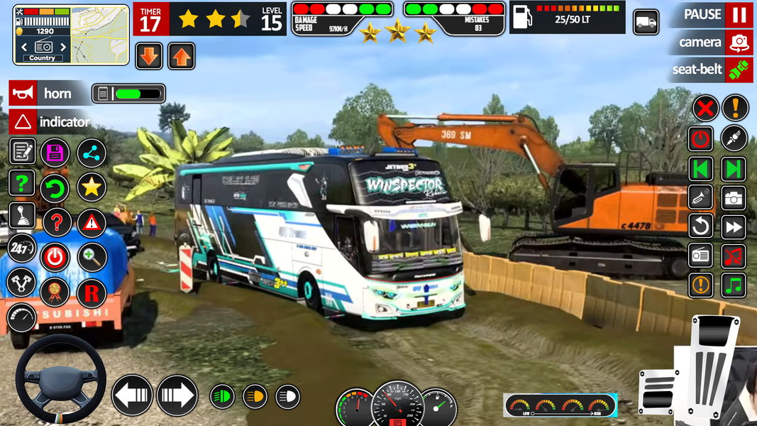 City Bus Driving Sim ۳D - عکس بازی موبایلی اندروید