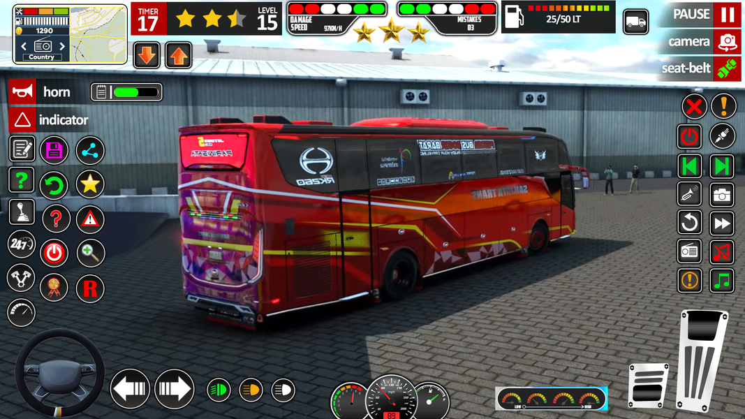 City Bus Driving Sim ۳D - عکس بازی موبایلی اندروید