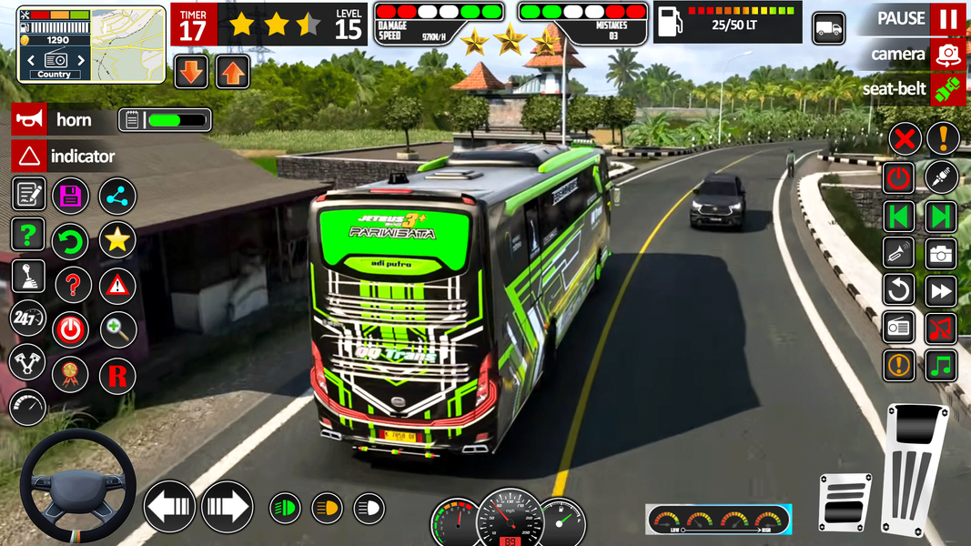 City Bus Driving Sim ۳D - عکس بازی موبایلی اندروید