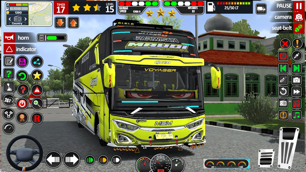 City Bus Driving Sim ۳D - عکس بازی موبایلی اندروید