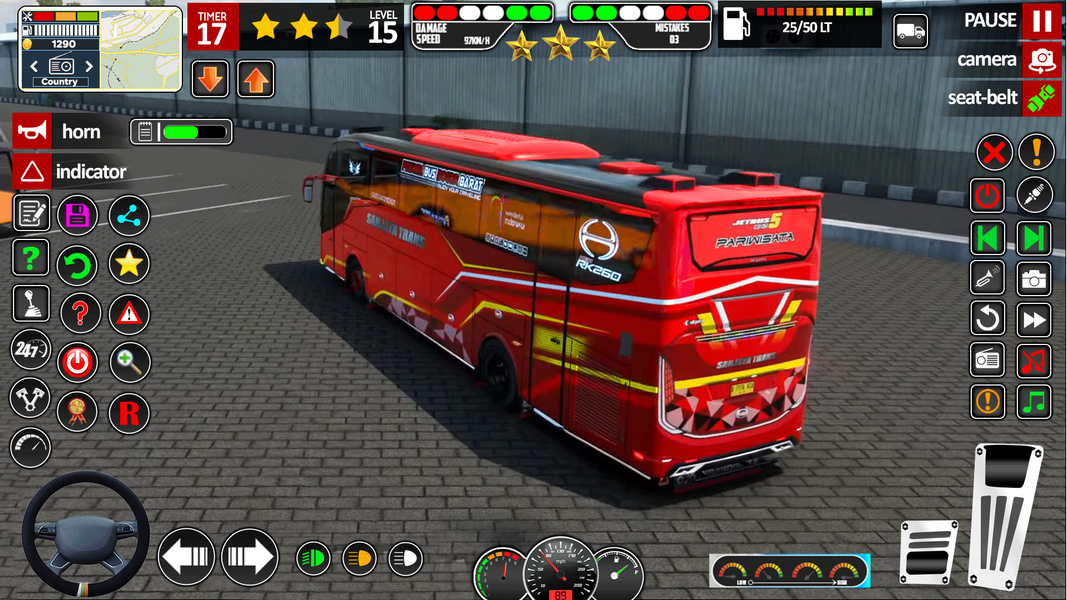 City Bus Driving Sim ۳D - عکس بازی موبایلی اندروید