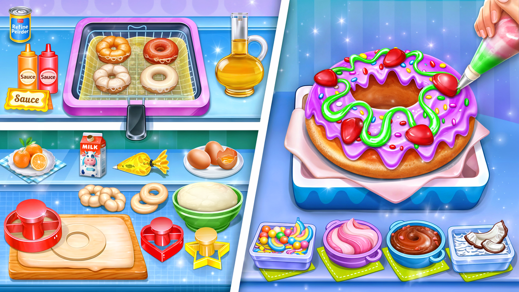 Cake Maker: Bake Cake Games - عکس بازی موبایلی اندروید