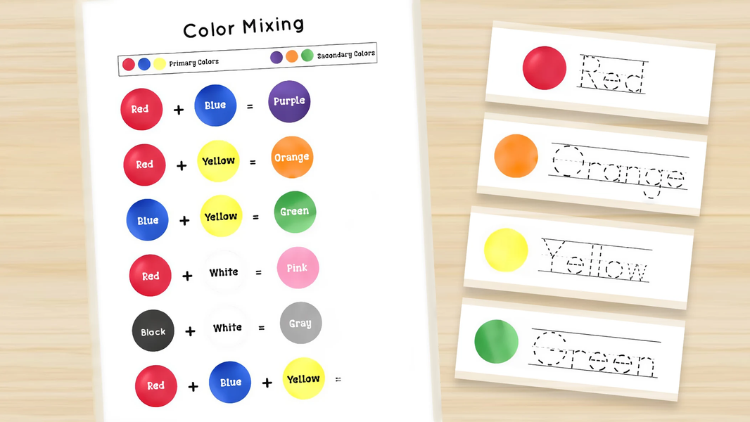Color Mixing Color Match Games - عکس بازی موبایلی اندروید