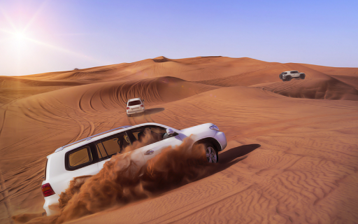 Crazy Drifting desert Jeep ۳D - عکس بازی موبایلی اندروید