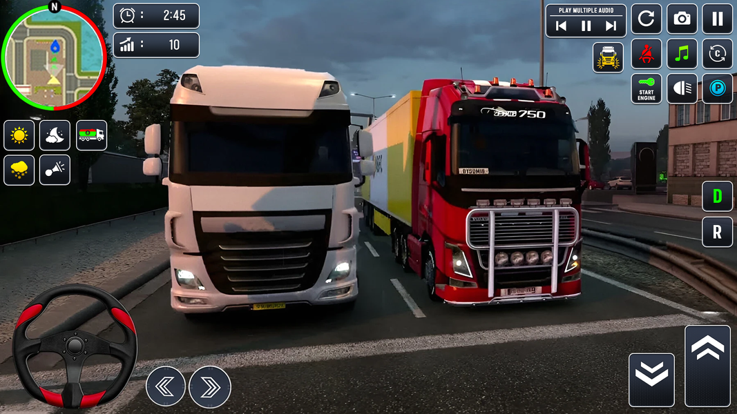 Truck Sim ۳D: Cargo Transport - عکس بازی موبایلی اندروید