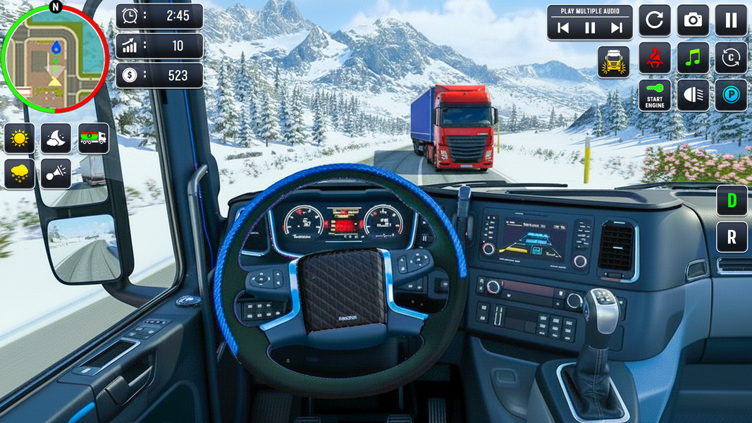 Truck Sim ۳D: Cargo Transport - عکس بازی موبایلی اندروید