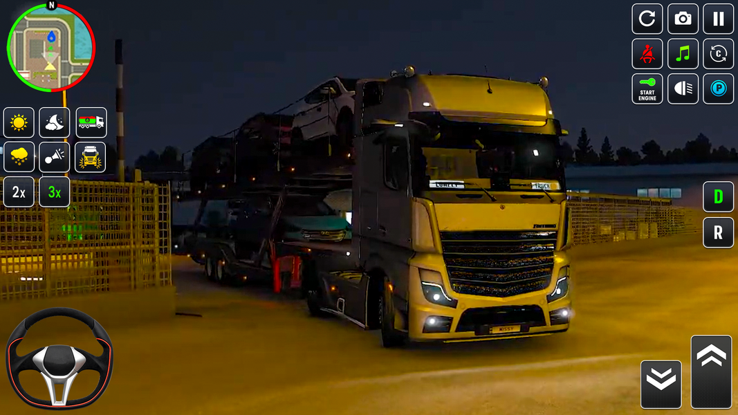Truck Sim ۳D: Cargo Transport - عکس بازی موبایلی اندروید