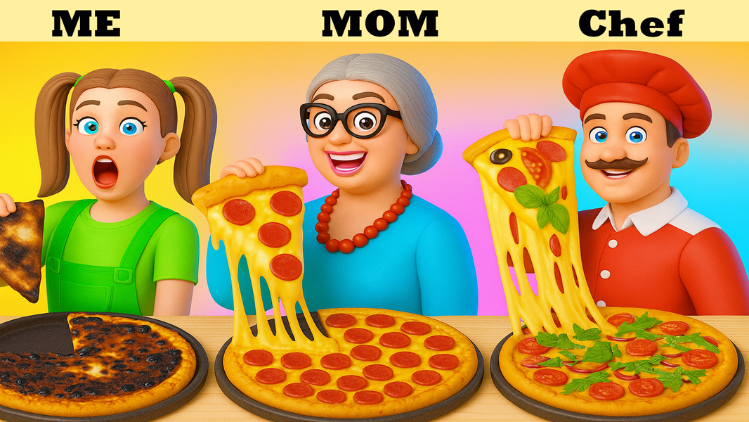 Me vs my Mom cooking CHALLENGE - Gameplay image of android game