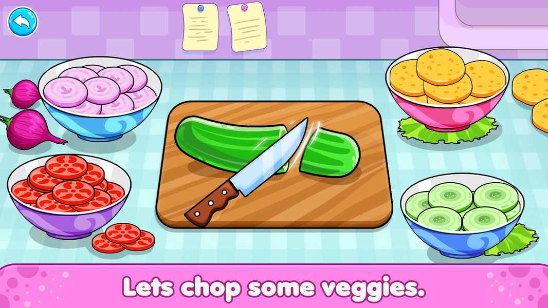 Kitchen Set Cooking Chef Sim - عکس بازی موبایلی اندروید