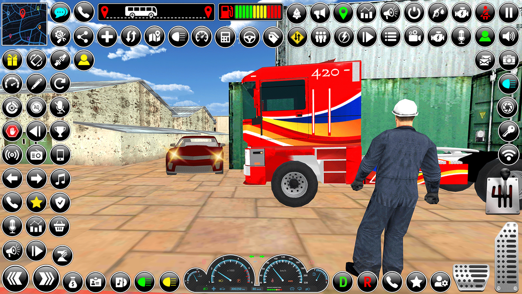Truck Game : Truck Sim - Gameplay image of android game