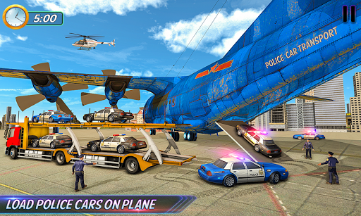Police Car Transport Truck - عکس بازی موبایلی اندروید