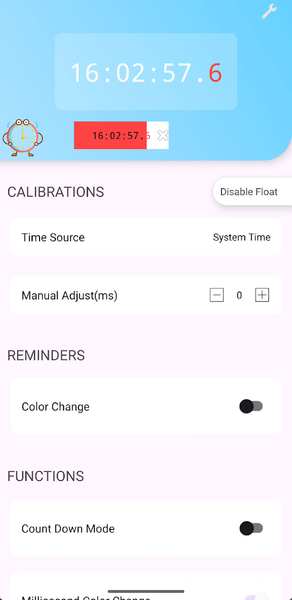 Float Time - عکس برنامه موبایلی اندروید
