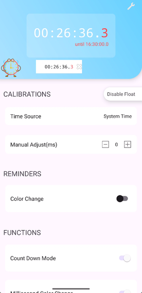 Float Time - عکس برنامه موبایلی اندروید