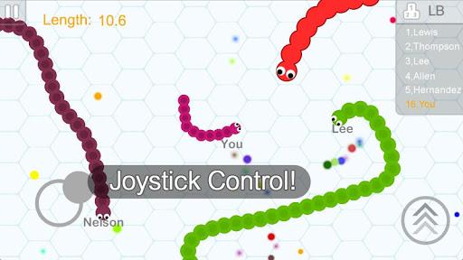 Worm.io - Gameplay image of android game