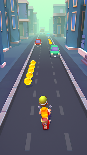 Paper Boy Race: Racing game 3D - Image screenshot of android app