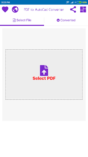 PDF to CAD Converter - Image screenshot of android app