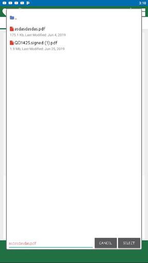 Convert PDF to XLSX - عکس برنامه موبایلی اندروید