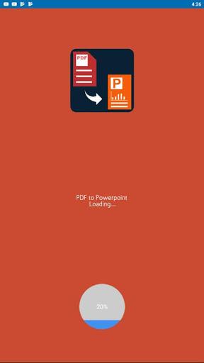 PDF to PPTX & PPT Converter - عکس برنامه موبایلی اندروید