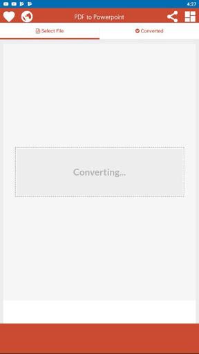PDF to PPTX & PPT Converter - عکس برنامه موبایلی اندروید
