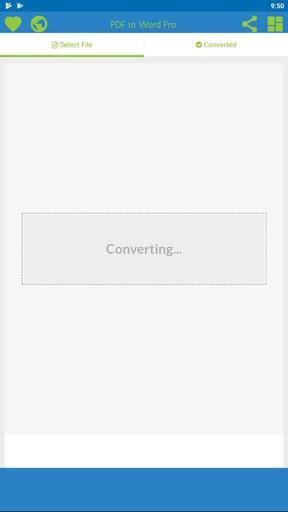 PDF to Word Editable With OCR - Image screenshot of android app