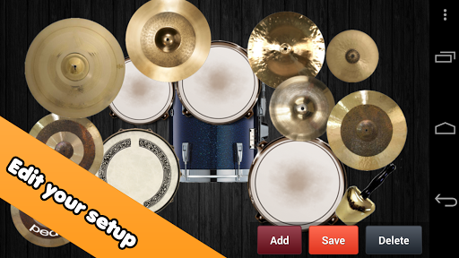 Drum kit - عکس برنامه موبایلی اندروید