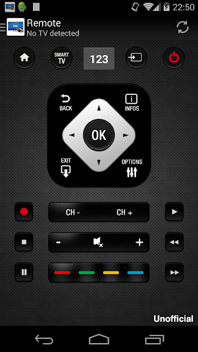 Remote for Philips TV - Image screenshot of android app