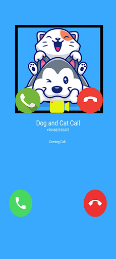 Fake Call Cat and Dog - عکس برنامه موبایلی اندروید