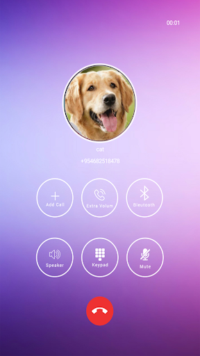 Fake Call From Dog - عکس برنامه موبایلی اندروید
