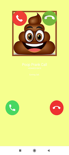 Fake Call Poop : Prank Call - عکس برنامه موبایلی اندروید