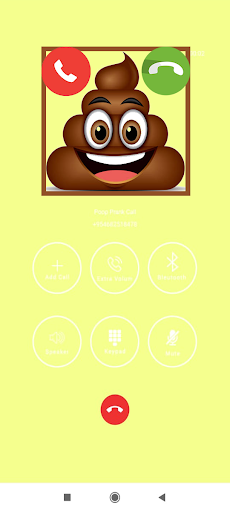 Fake Call Poop : Prank Call - عکس برنامه موبایلی اندروید
