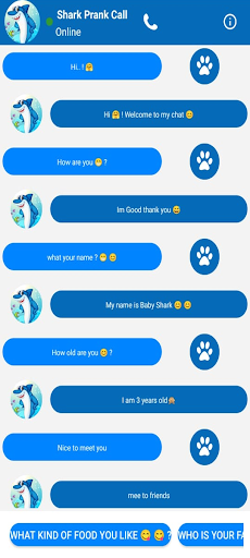 Fake Call Shark - Prank Call - عکس برنامه موبایلی اندروید