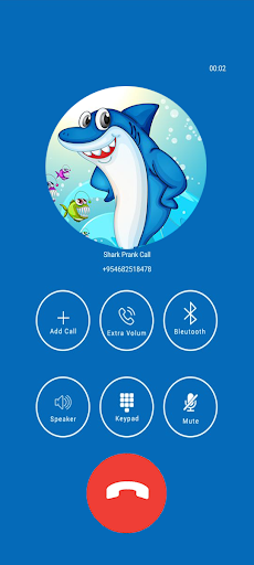 Fake Call Shark - Prank Call - عکس برنامه موبایلی اندروید