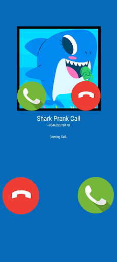 Fake Call Shark - Prank Call - عکس برنامه موبایلی اندروید