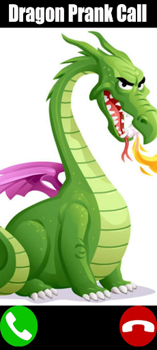 Fake Call Dragon Game - Image screenshot of android app